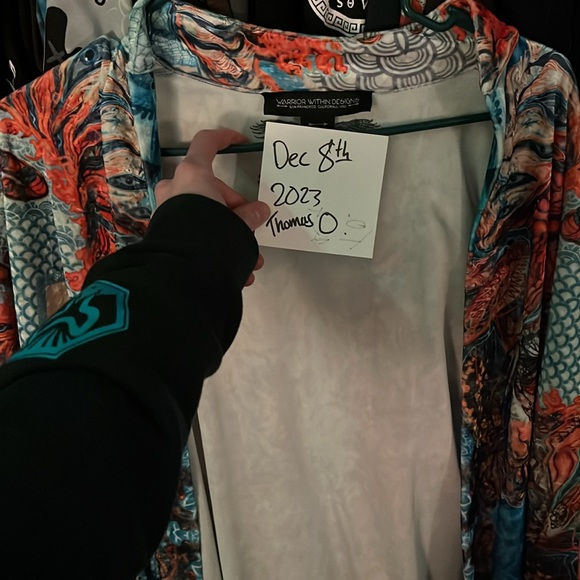 Android Jones Tiger Swallowtail Kimona - Picture 5 of 5